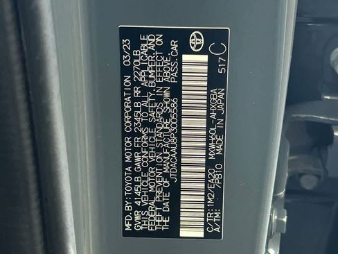 Used 2023 Toyota Prius XLE FWD image 21