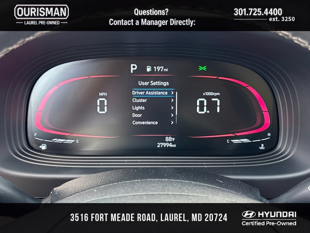 Certified 2025 Hyundai Venue SEL FWD image 10