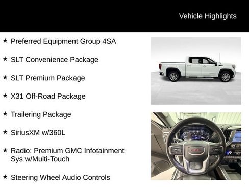 Certified 2021 GMC Sierra 1500 SLT w/ SLT Premium Package image 16