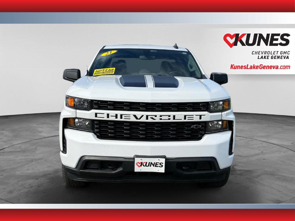 Used 2021 Chevrolet Silverado 1500 Custom w/ Rally Edition AWD/4WD image 3