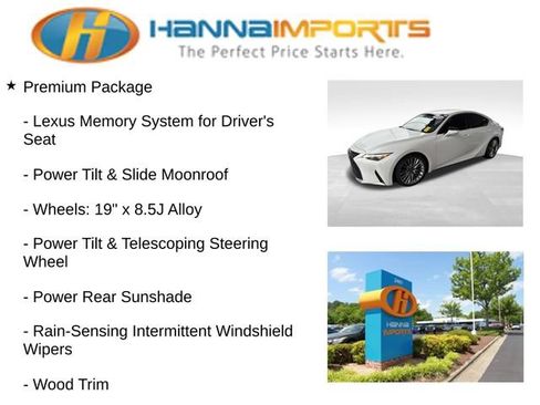 Used 2023 Lexus IS 300 w/ Premium Package RWD image 16