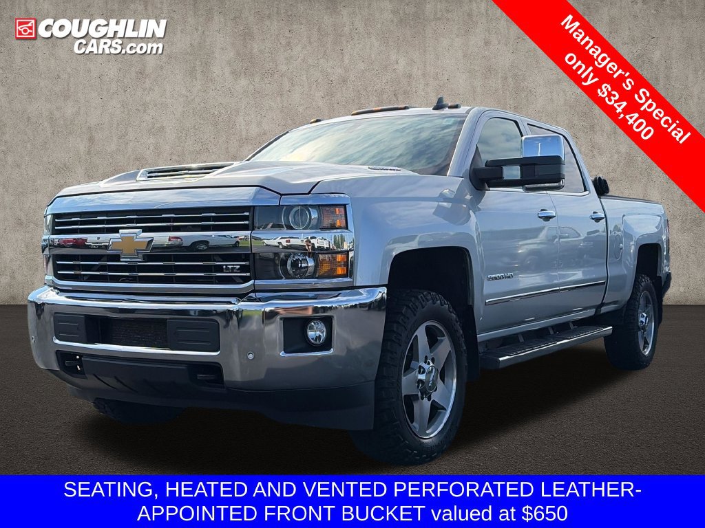 Used 2017 Chevrolet Silverado 2500 LTZ w/ Duramax Plus Package AWD/4WD image 4