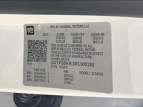 Certified 2024 GMC Canyon Elevation RWD image 68