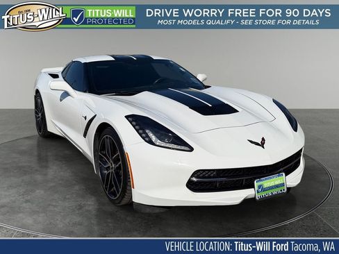 Used 2015 Chevrolet Corvette Stingray Coupe w/ 3LT Preferred Equipment Group RWD image 1