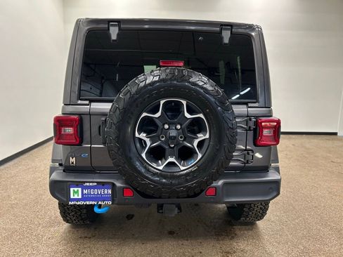 Used 2022 Jeep Wrangler Unlimited Rubicon 4xe w/ Cold Weather Group image 4