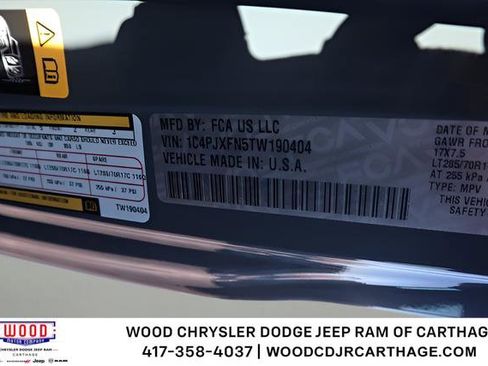 New 2026 Jeep Wrangler Unlimited Rubicon AWD/4WD image 22