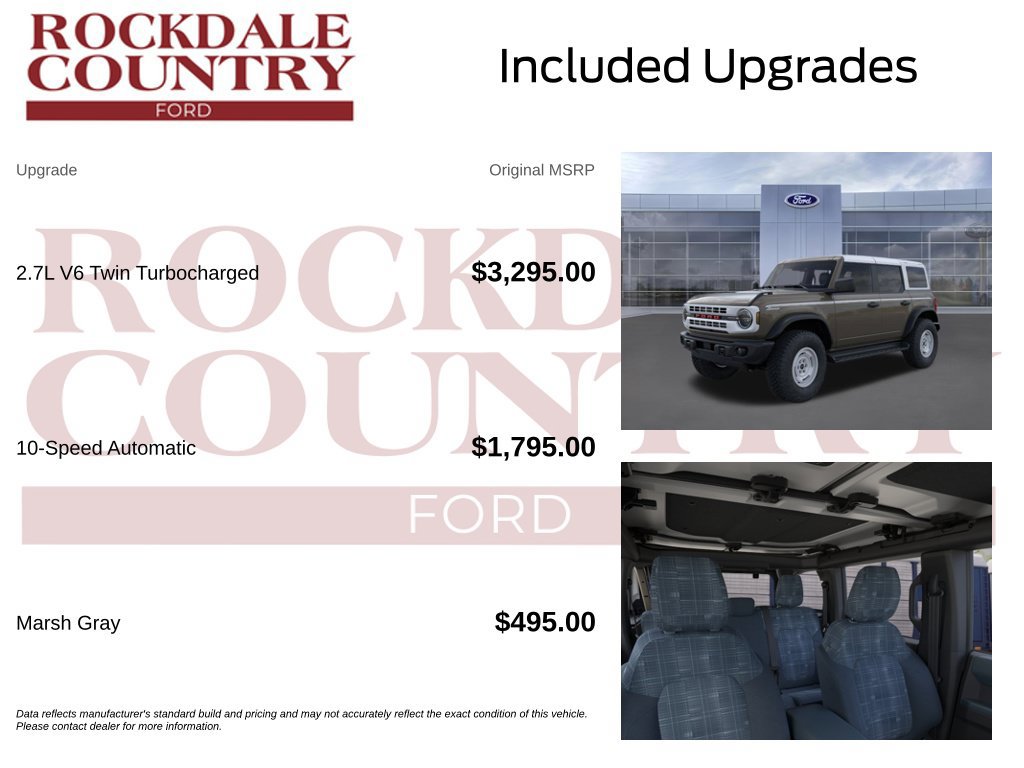 New 2026 Ford Bronco Heritage Edition AWD/4WD image 10
