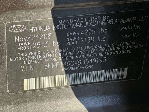 Used 2009 Hyundai Sonata GLS image 15