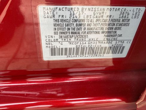 Used 2018 Nissan Sentra SV FWD image 11