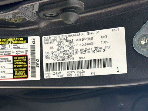 Used 2024 Toyota Tundra Limited w/ TRD Off-Road Package AWD/4WD image 17