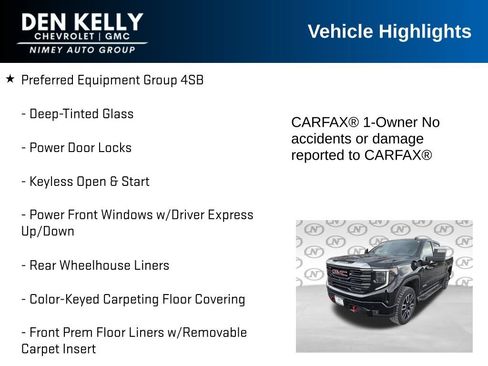 Used 2024 GMC Sierra 1500 AT4 w/ Technology Package AWD/4WD image 16