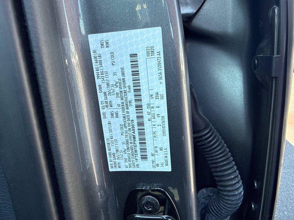 Used 2021 Ford F150 XLT w/ Equipment Group 301A Mid AWD/4WD image 8