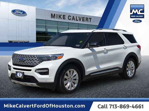 Used 2021 Ford Explorer Limited w/ Equipment Group 301A RWD image 1