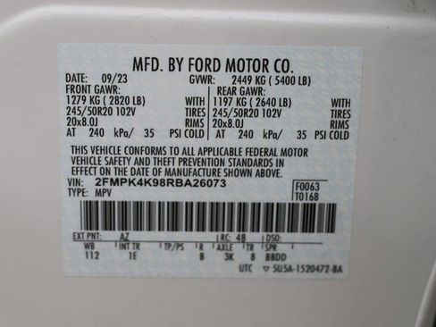 Used 2024 Ford Edge Titanium w/ Equipment Group 301A image 31