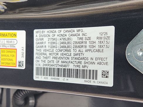 New 2026 Honda CR-V EX-L image 17