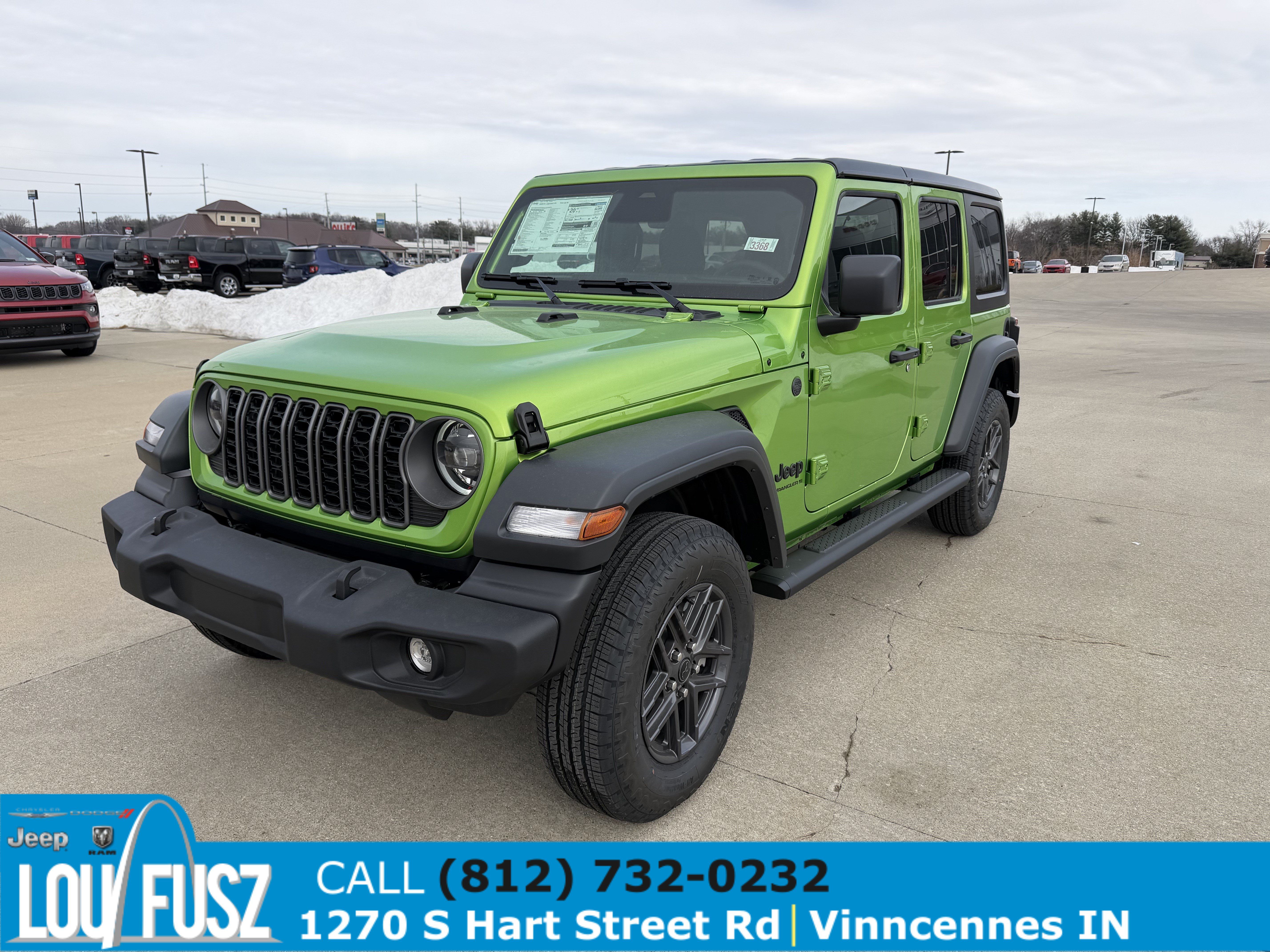 New 2026 Jeep Wrangler Unlimited Sport AWD/4WD image 3