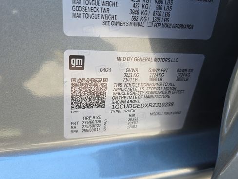 Used 2024 Chevrolet Silverado 1500 LTZ w/ LTZ Premium Package image 35