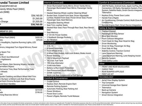 Used 2023 Hyundai Tucson Limited FWD image 34