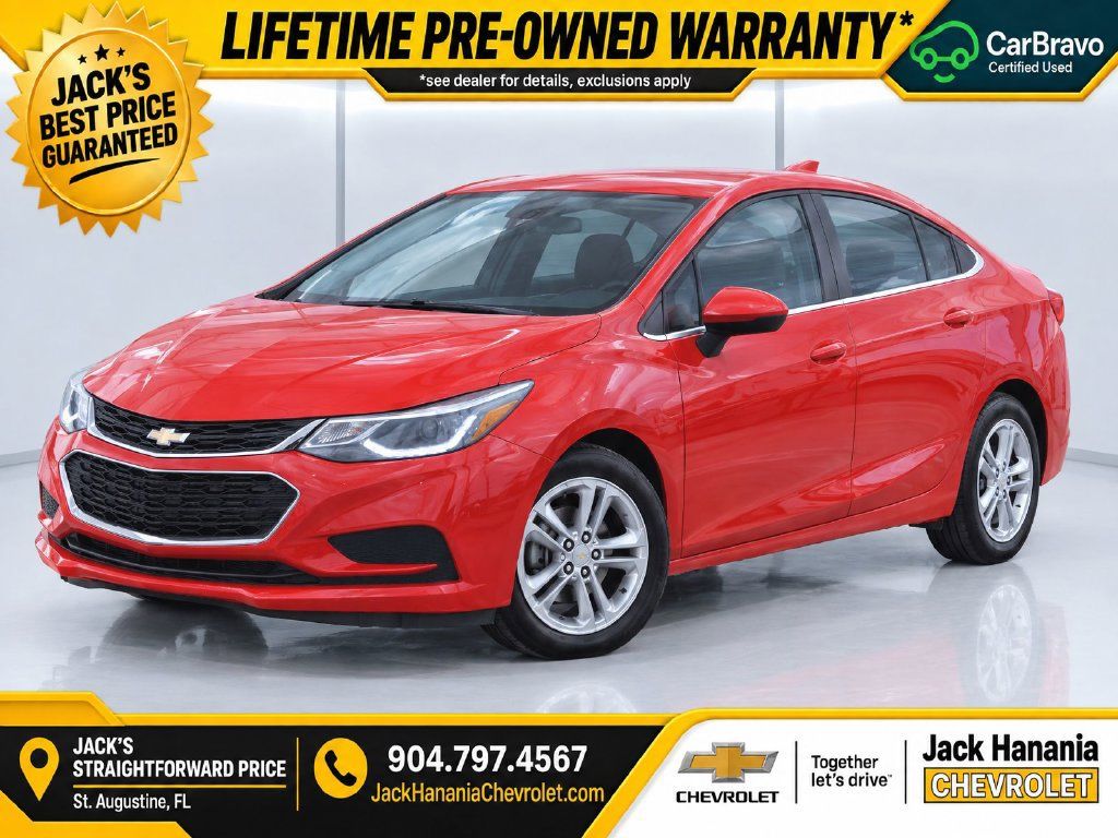 Used 2017 Chevrolet Cruze LT w/ Convenience Package FWD image 3