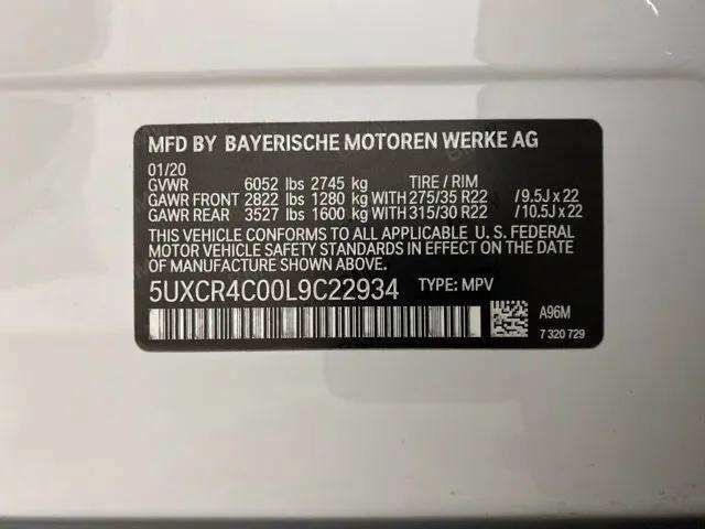 Used 2020 BMW X5 sDrive40i w/ M Sport Package RWD image 97