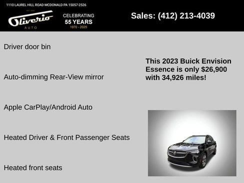 Used 2023 Buick Envision Essence image 16