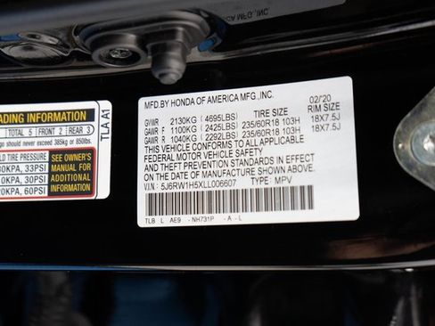 Certified 2020 Honda CR-V EX image 29