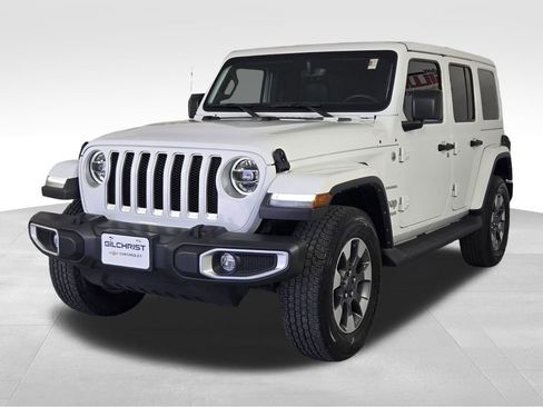 Used 2022 Jeep Wrangler Unlimited Sahara w/ LED Lighting Group AWD/4WD image 3