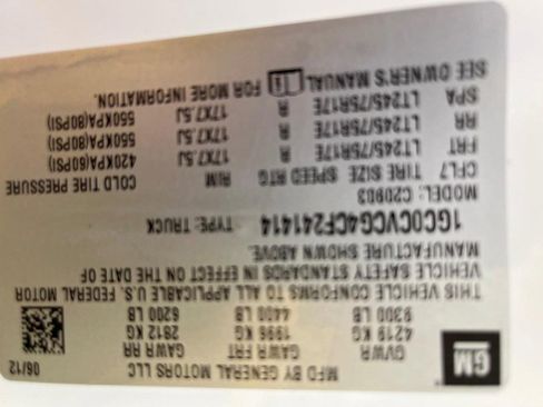 Used 2012 Chevrolet Silverado 2500 W/T image 13