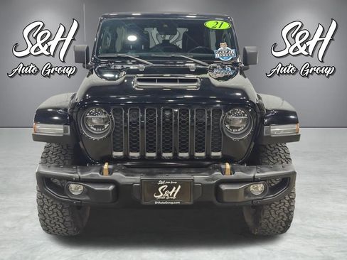Used 2021 Jeep Wrangler Unlimited Rubicon w/ Trailer Tow Package AWD/4WD image 11