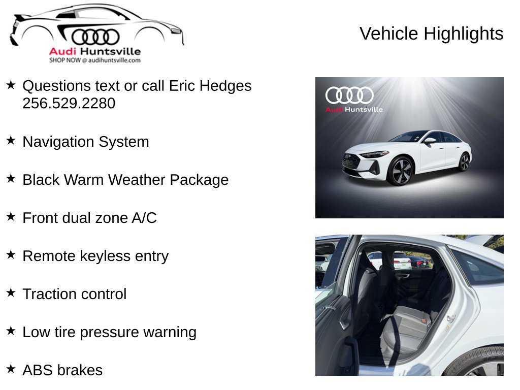 Used 2025 Audi A5 Premium Plus AWD/4WD image 6
