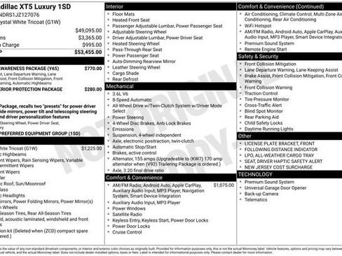 Used 2018 Cadillac XT5 Luxury w/ Driver Awareness Package image 10