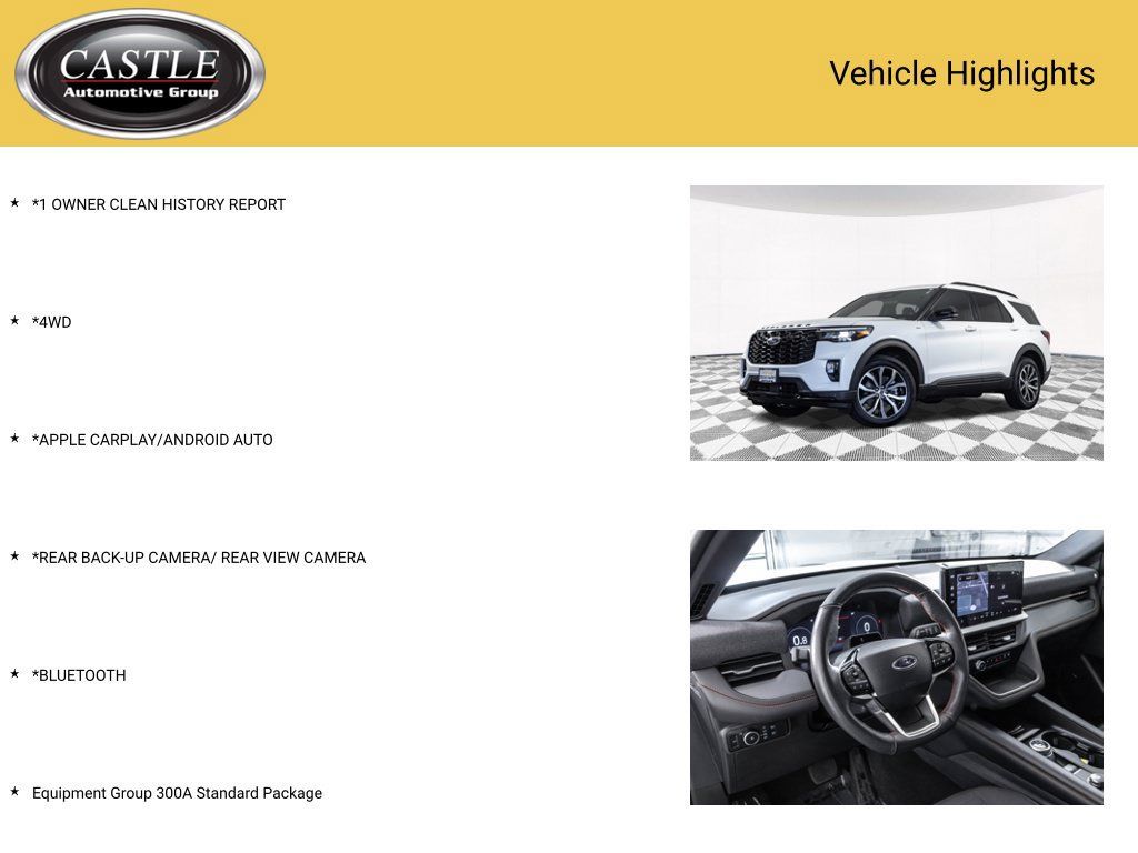 Used 2025 Ford Explorer ST-Line AWD/4WD image 3