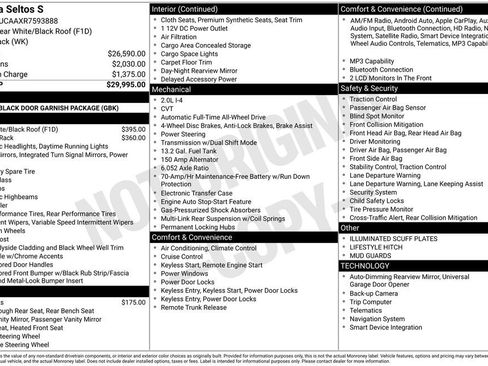 Certified 2024 Kia Seltos S AWD/4WD image 9