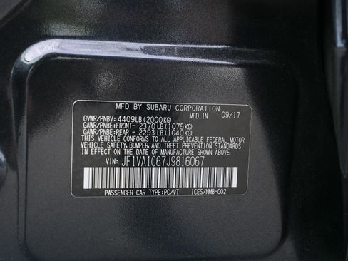 Used 2018 Subaru WRX Premium image 26