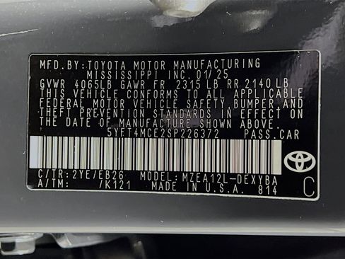 Certified 2025 Toyota Corolla XSE FWD image 29