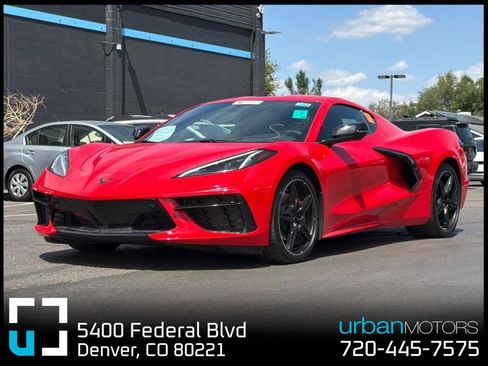 Used 2023 Chevrolet Corvette Stingray Preferred Cpe w/ Stealth Interior Trim Package RWD image 1
