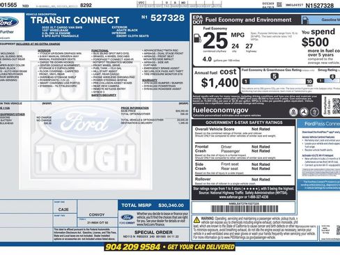 Used 2022 Ford Transit Connect XLT FWD image 2
