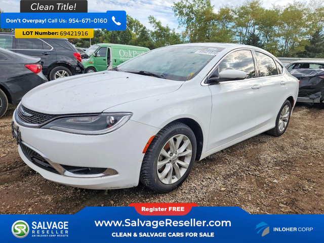 Used 2015 Chrysler 200 C w/ Navigation & Sound Group I FWD image 1