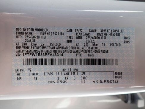 Used 2023 Ford F150 XLT w/ Equipment Group 302A High AWD/4WD image 24