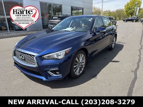 Used 2023 INFINITI Q50 Luxe w/ Cargo Package AWD/4WD image 1