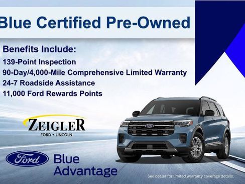 Certified 2022 Ford Edge ST w/ Equipment Group 401A AWD/4WD image 2