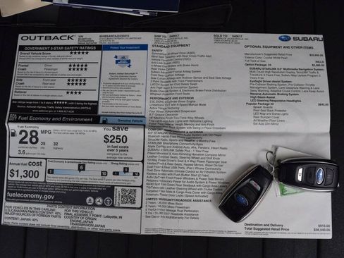 Used 2018 Subaru Outback 2.5i Limited AWD/4WD image 77