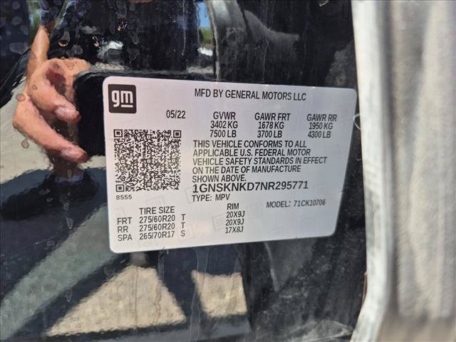 Used 2022 Chevrolet Tahoe LT AWD/4WD image 10