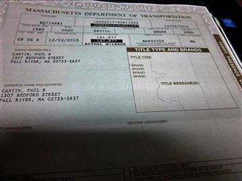 Used 1989 Cadillac Seville image 8