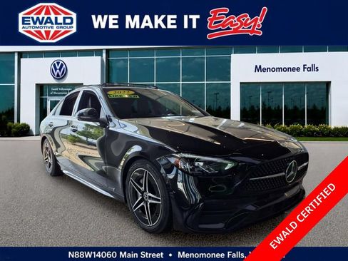 Used 2022 Mercedes-Benz C 300 4MATIC Sedan w/ AMG Line w/ Night Package image 1