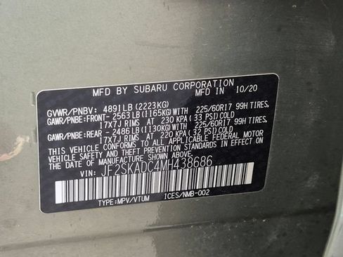 Used 2021 Subaru Forester AWD/4WD image 37