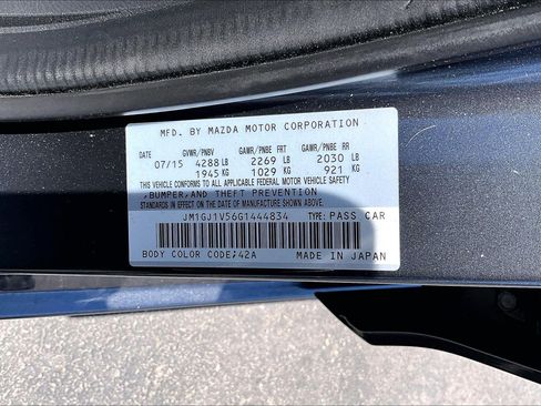 Used 2016 MAZDA MAZDA6 Touring FWD image 33