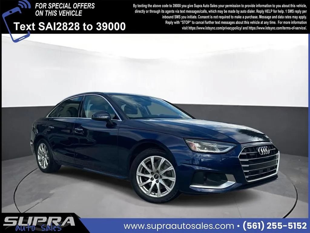 Used 2021 Audi A4 2.0T Premium w/ Convenience Package AWD/4WD image 1