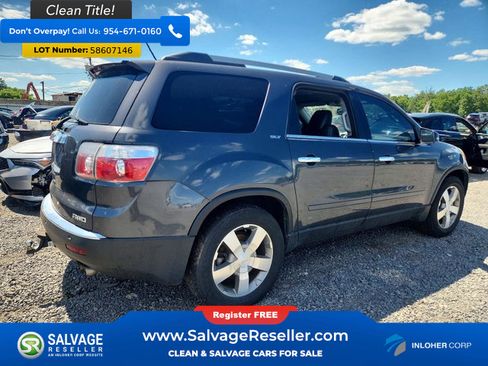 Used 2012 GMC Acadia SLT AWD/4WD image 4