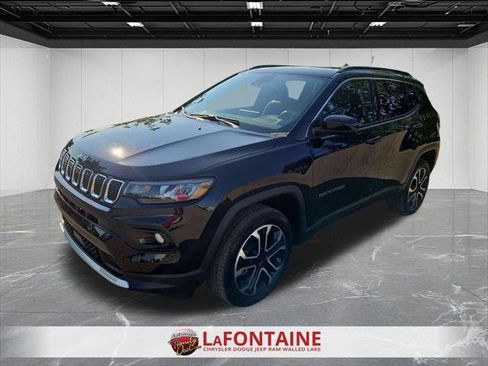 Certified 2023 Jeep Compass Limited w/ Sun and Sound Group AWD/4WD image 1
